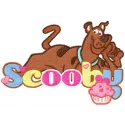 Scooby Doo Happy embroidery design - Embroidery Design