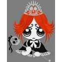 Princess Gloom embroidery design - Embroidery Design