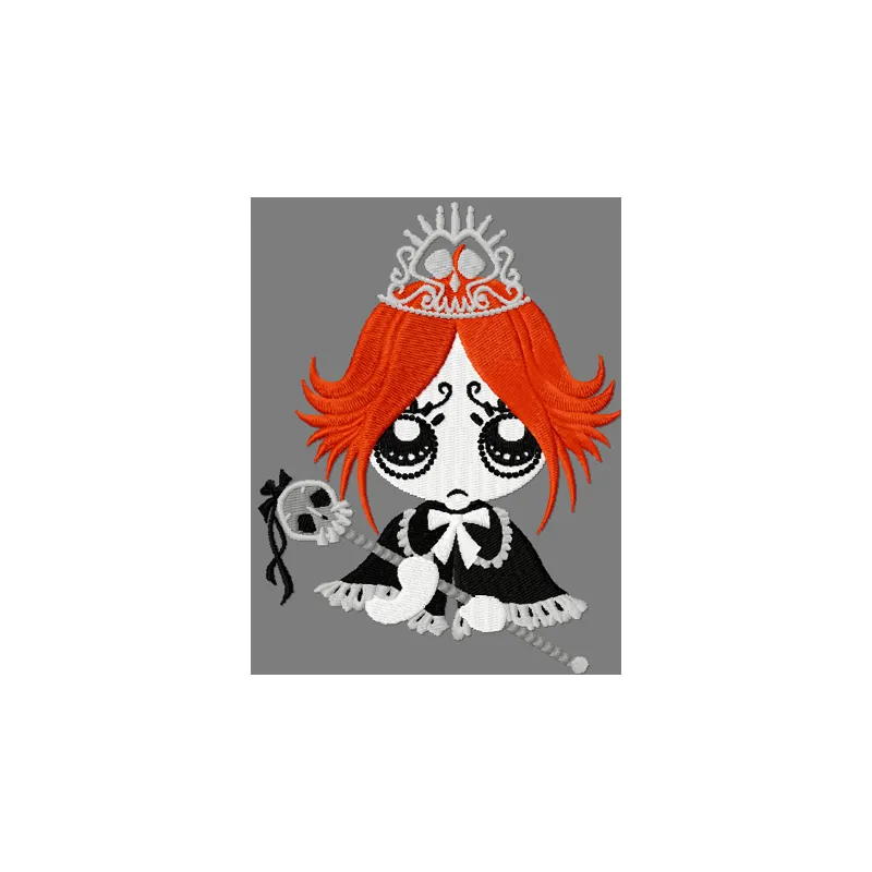 Princess Gloom embroidery design - Embroidery Design