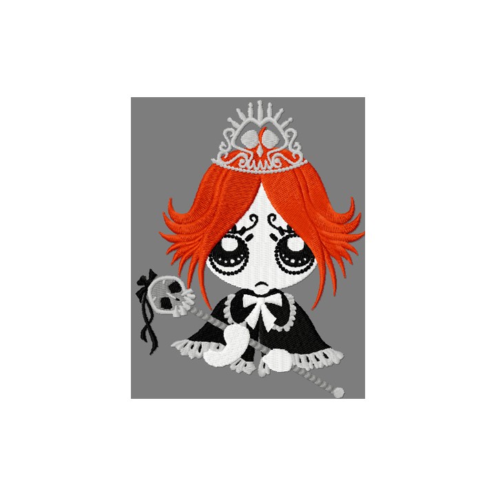 Princess Gloom embroidery design - Embroidery Design