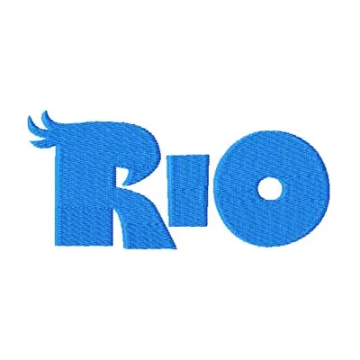 RIO Logo embroidery design - Embroidery Design