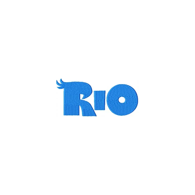 RIO Logo embroidery design - Embroidery Design