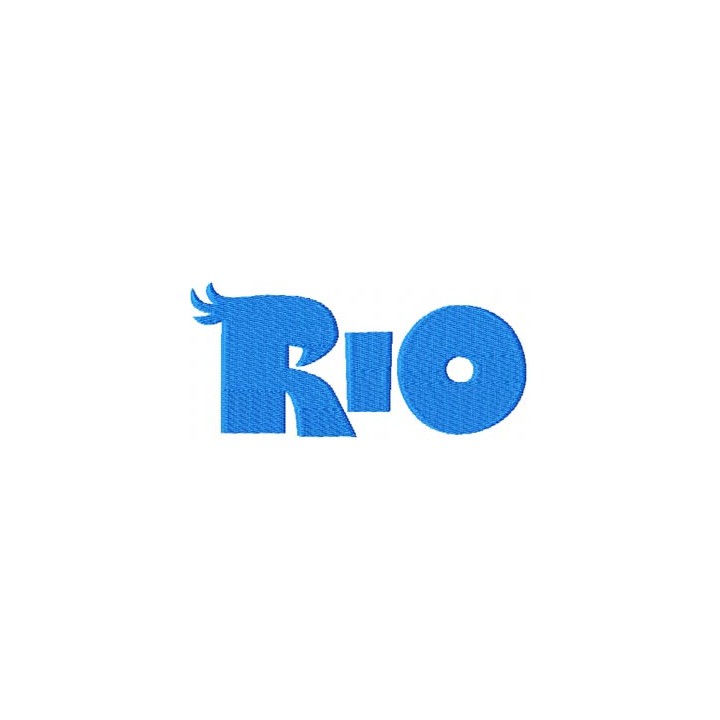 RIO Logo embroidery design - Embroidery Design