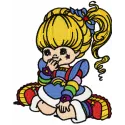 Rainbow Brite Dream embroidery design - Embroidery Design