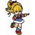 Rainbow Brite embroidery design - Embroidery Design