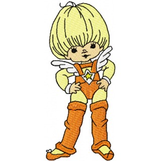 Canary Yellow embroidery design - Embroidery Design