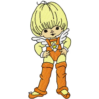 Canary Yellow Baby Embroidery - Bright Nursery Design