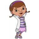 Doc McStuffins Stitching Pattern for Kids' Projects
