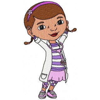 Doc McStuffins embroidery design - Embroidery Design