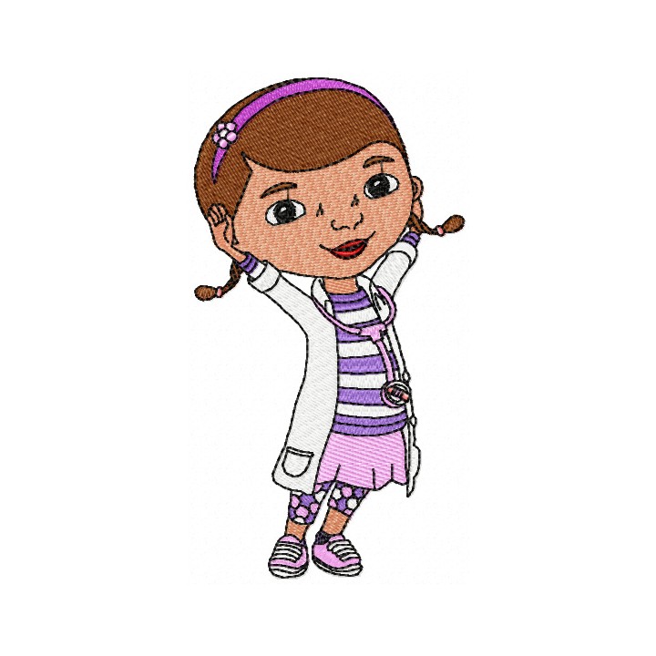 Doc McStuffins embroidery design - Embroidery Design