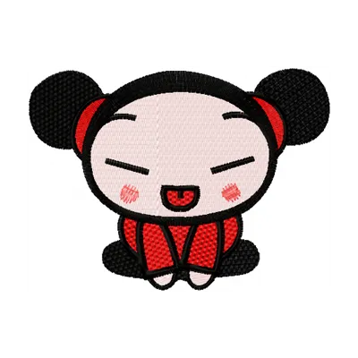 Pucca Joker embroidery design - Embroidery Design
