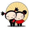 Pucca Morning Song  embroidery design - Embroidery Design