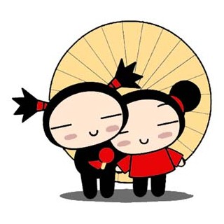 Pucca Morning Song  embroidery design - Embroidery Design