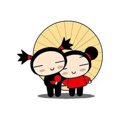 Pucca Morning Song  embroidery design - Embroidery Design