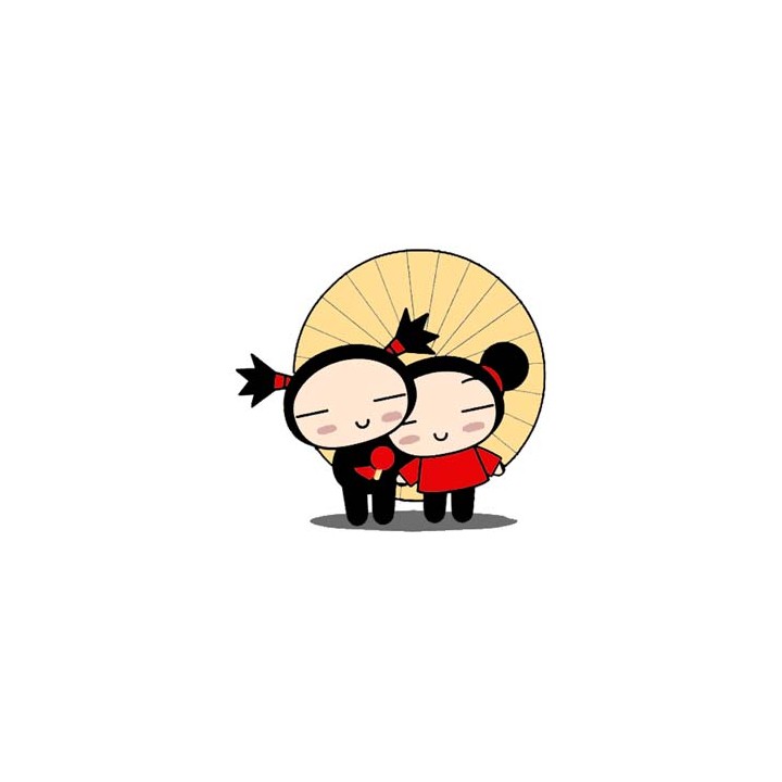 Pucca Morning Song  embroidery design - Embroidery Design