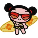 Pucca Surfer  embroidery design - Embroidery Design