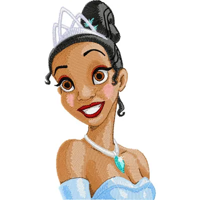 Princess and the Frog 1 embroidery design - Embroidery Design