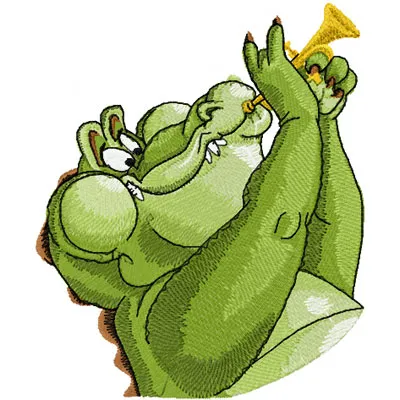 Louis embroidery design - Embroidery Design