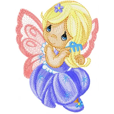 Little Fairy Stitching Pattern for Enchanted Projects