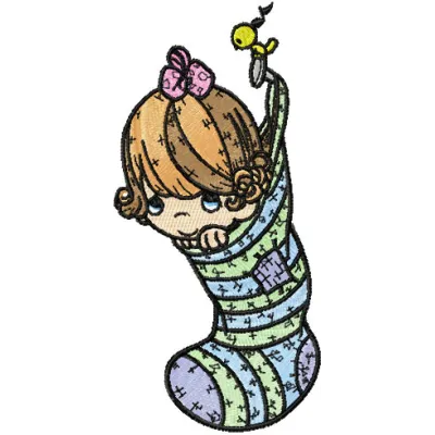 Big Grandma's Socks Embroidery - Precious Baby Design