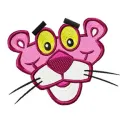 Vibrant Pink Panther 2 Embroidery Design Collection