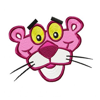 Pink Panther 2  embroidery design - Embroidery Design