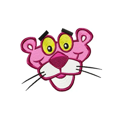 Vibrant Pink Panther 2 Embroidery Design Collection