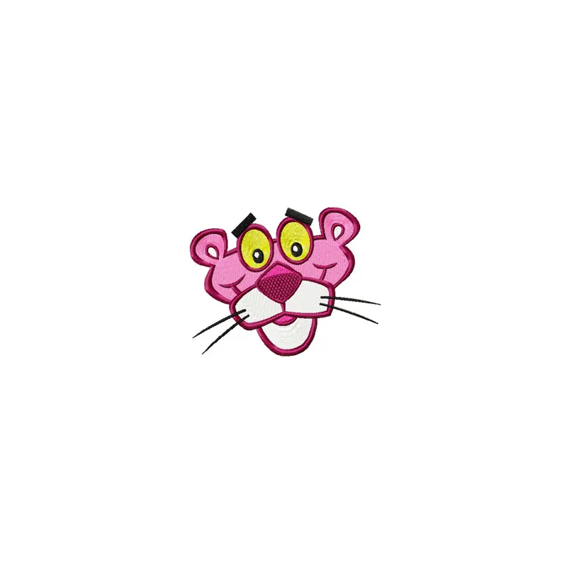 Vibrant Pink Panther 2 Embroidery Design Collection