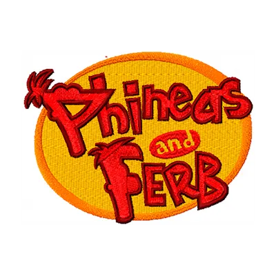 Phineas and Ferb Logo embroidery design - Embroidery Design