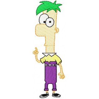 Ferb  embroidery design - Embroidery Design