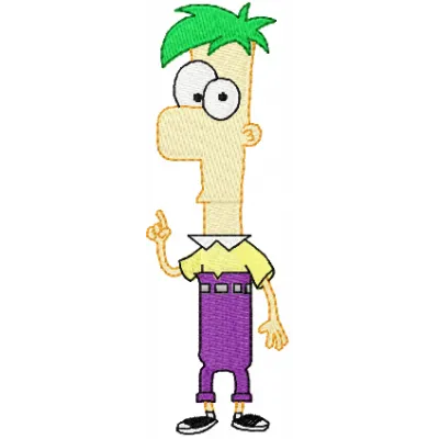 Ferb  embroidery design - Embroidery Design