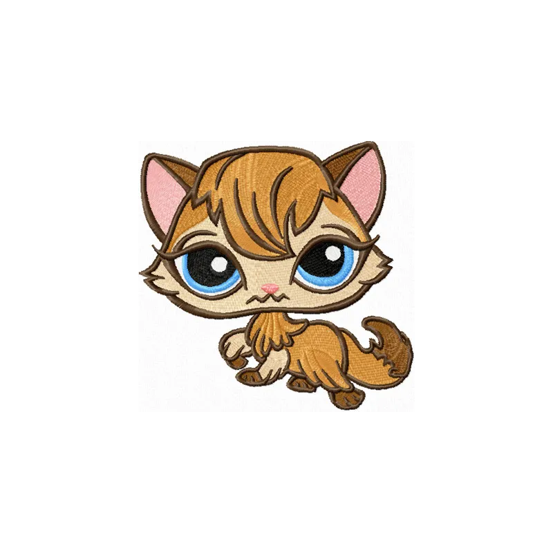 Littlest Pet Shop Kitty Stitching Pattern