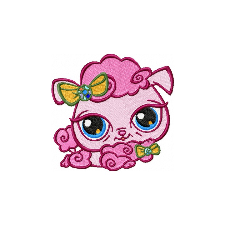 Sheep  embroidery design - Embroidery Design