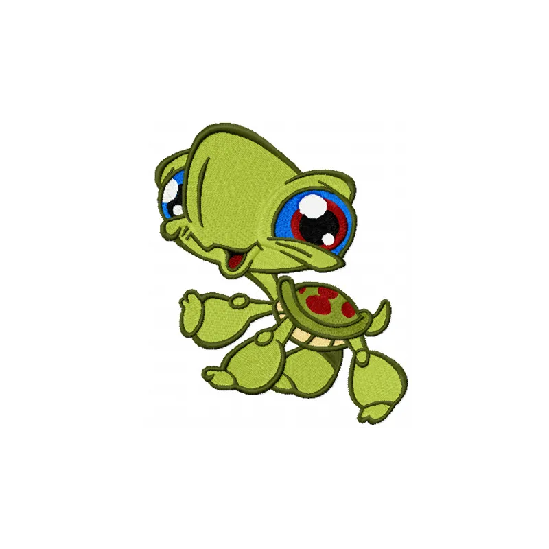 Turtle embroidery design - Embroidery Design
