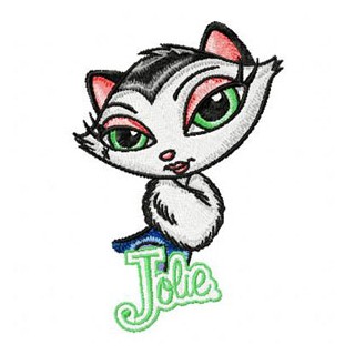 Jolie  embroidery design - Embroidery Design