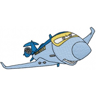 Siddeley the Plane embroidery design - Embroidery Design