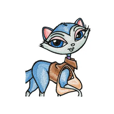 Daphne Cat Stitching Pattern for Creative Projects