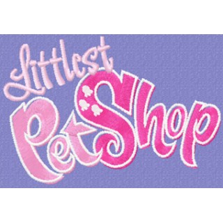 Littlest Pet Shop Logo embroidery design - Embroidery Design