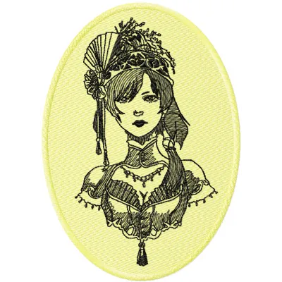 Old Vintage Story embroidery design - Embroidery Design
