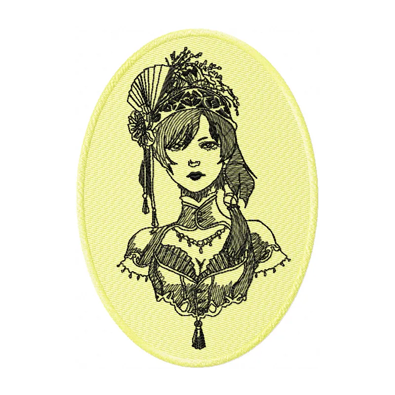 Old Vintage Story embroidery design - Embroidery Design