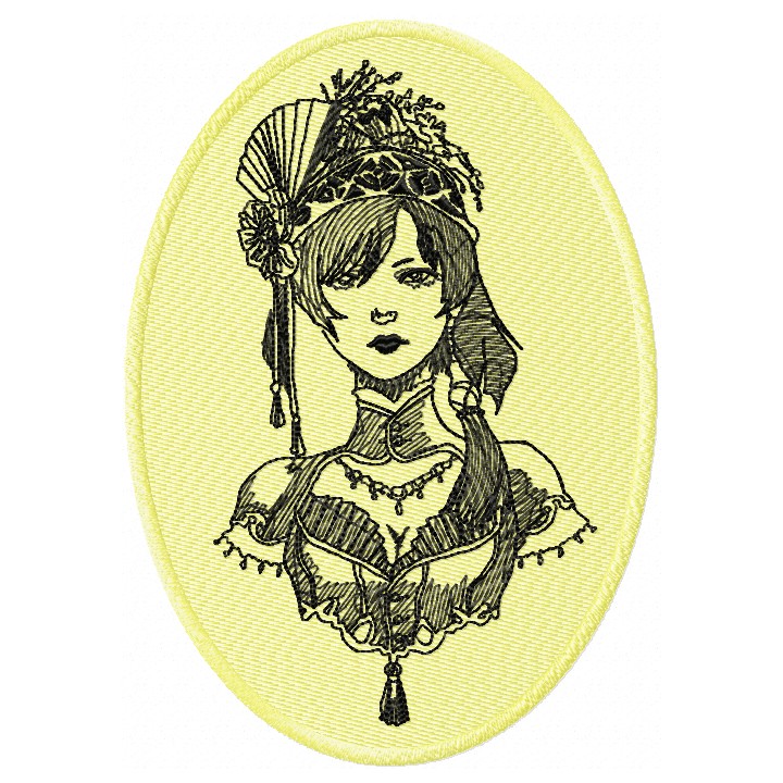 Old Vintage Story embroidery design - Embroidery Design