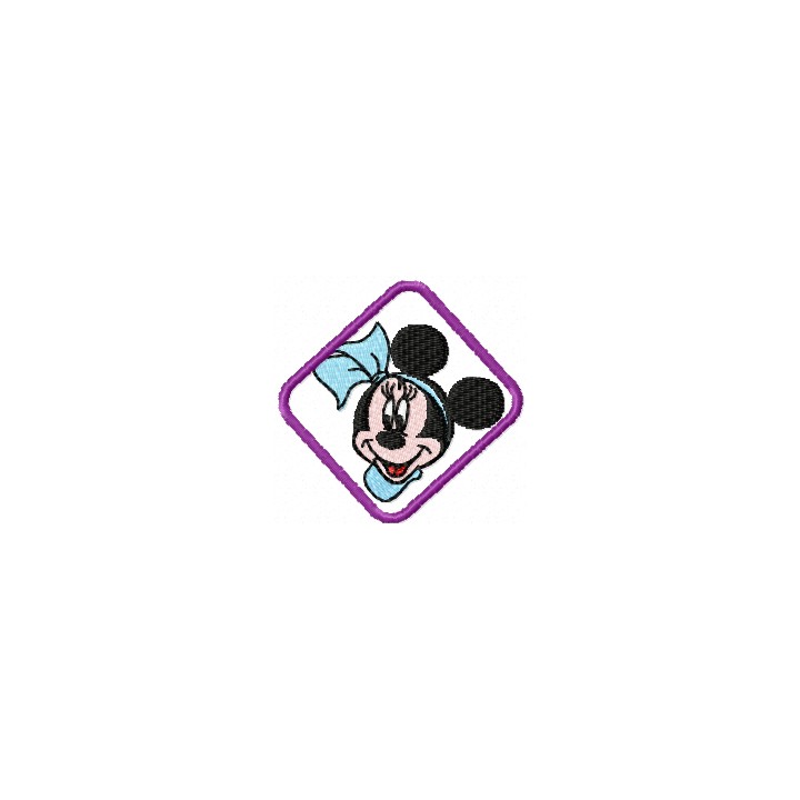 Minnie Mouse 3 embroidery design - Embroidery Design