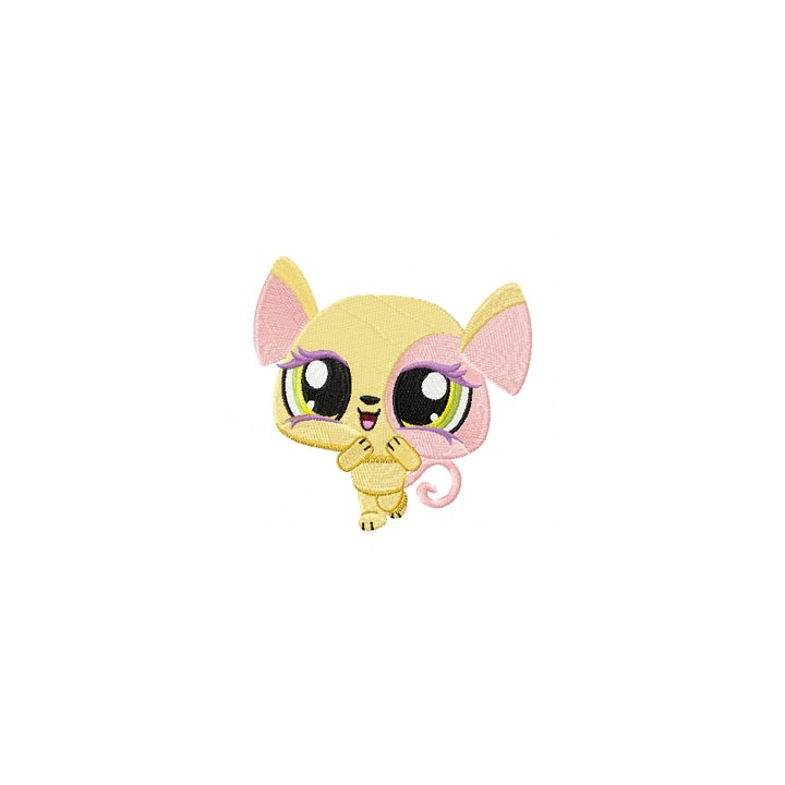 Littlest Pet Shop 1 embroidery design - Embroidery Design