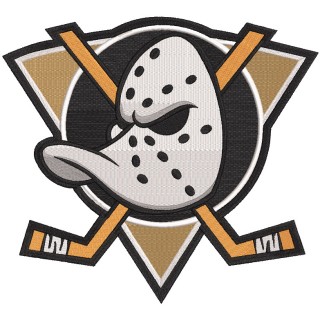 Anaheim Ducks Jersey Logo embroidery design - Embroidery Design