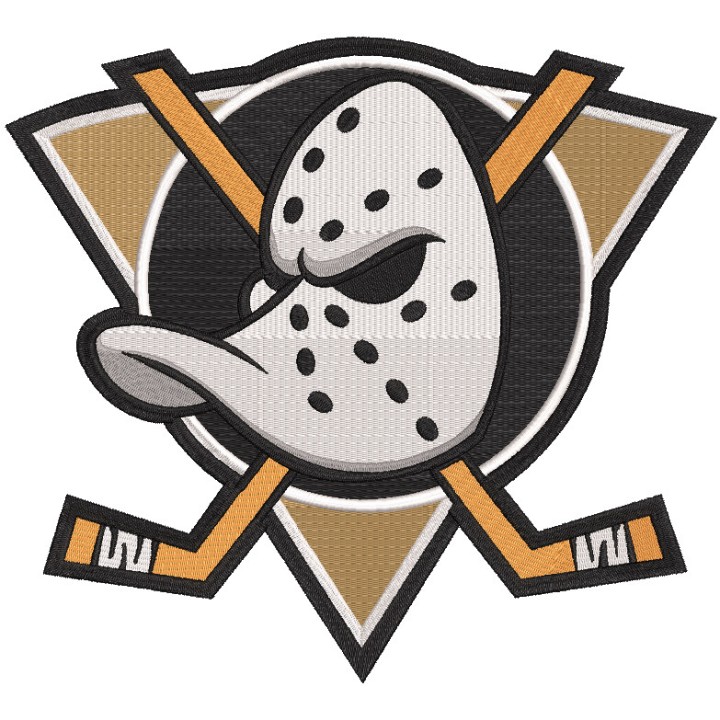 Anaheim Ducks Jersey Logo embroidery design - Embroidery Design