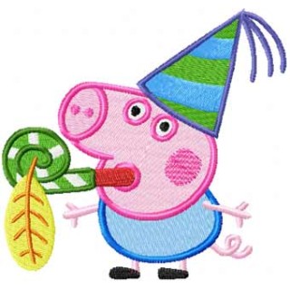 Pig Carnival embroidery design - Embroidery Design