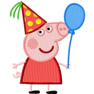 Pig Fiesta embroidery design - Embroidery Design