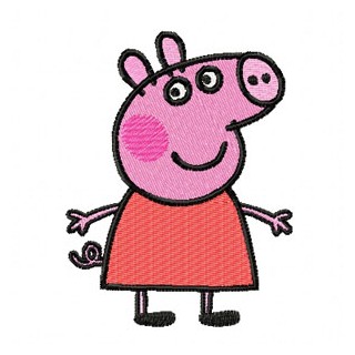 Pig 1  embroidery design - Embroidery Design