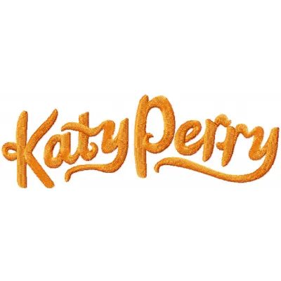 Katy Perry Logo Stitching Pattern for Fans