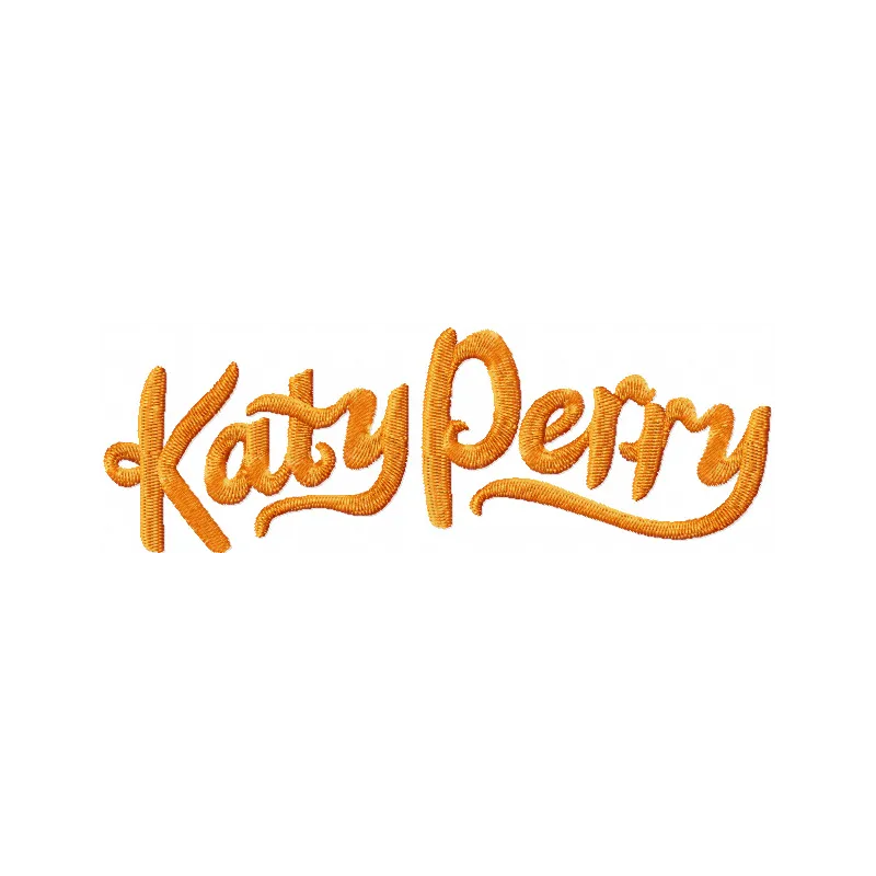 Katy Perry Logo Stitching Pattern for Fans